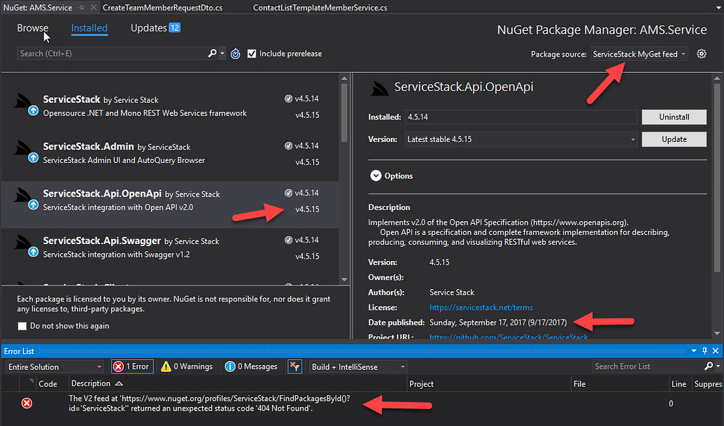 OpenAPI Validation error - Open API - ServiceStack Customer Forums
